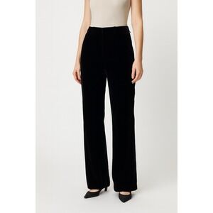 Vince Black Velvet Trousers